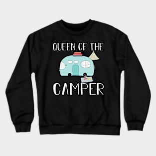 Queen Of The Camper Crewneck Sweatshirt